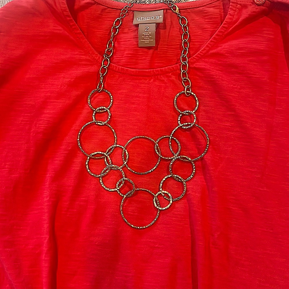 Rings of fire necklace